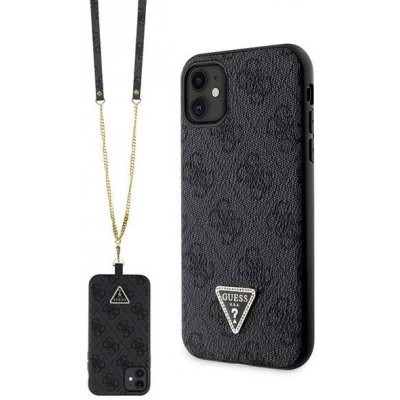 Pouzdro Guess iPhone 11 / Xr Crossbody 4G Metal Logo černé – Zbozi.Blesk.cz