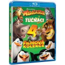 Kolekce: Madagaskar 1-3 + Tučňáci z Madagaskaru