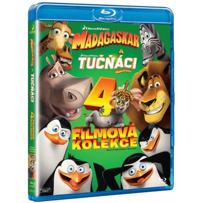 Kolekce: Madagaskar 1-3 + Tučňáci z Madagaskaru – Hledejceny.cz