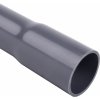 Tvarovka KOPOS KOLÍN Trubka pevná 4040 40,0/35,8mm, 750N, –25 až +60°C, PVC, tmavě šedá (délka 3m) 4040_LA