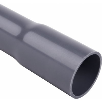 KOPOS KOLÍN Trubka pevná 4040 40,0/35,8mm, 750N, –25 až +60°C, PVC, tmavě šedá (délka 3m) 4040_LA – Zbozi.Blesk.cz