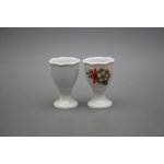 Bohemia Porcelán 1987 Kalíšek na vejce Rokoko Vánoční hvězda BB – Zboží Dáma