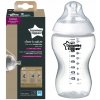 Láhev a nápitka Tommee Tippee láhev C2N Transparentní 340ML