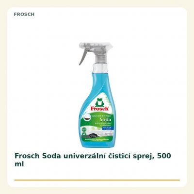 Frosch Soda univerzální čistič ve spreji 500 ml – Sleviste.cz