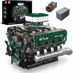 Mould King 10182 Tankový motor V8 – Zboží Dáma