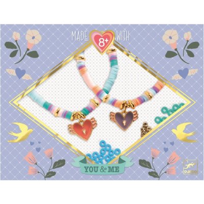 Djeco Needlework Beads and jewellery Heart Heishi – Zbozi.Blesk.cz