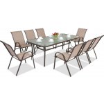 Garden Point Modena pro 8 osob s velkým stolem hnědá GAP387-8 – Sleviste.cz
