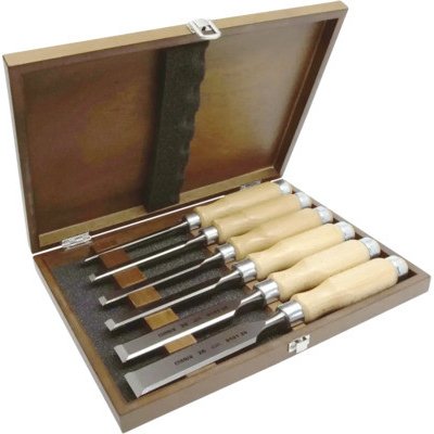 Sada plochých dlát v kazetě, WOOD LINE Narex – Zboží Dáma