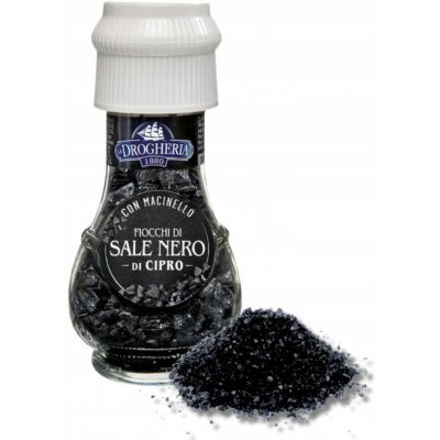 La Drogheria 1880 černá mořská sůl z Kypru 50 g – Zboží Dáma
