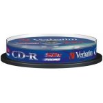 Verbatim CD-R 700MB 52x, spindle, 10ks (43437) – Zbozi.Blesk.cz