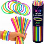 Pronett XJ4741 Svítící náramky Lightstick 100 ks barevné – Hledejceny.cz