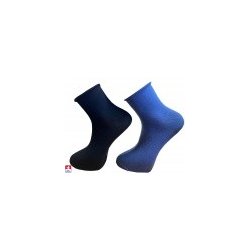 Pondy dámské ponožky bez lemu Modrá jeans