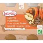 Babybio Mrkev s máslovou dýni kuřetem a rýži 2 x 200 g – Zboží Dáma