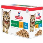 Hill's Pet Nutrition Feline Kitten Chicken Ocean Fish 12 x 85 g – Sleviste.cz