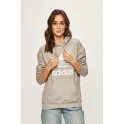 adidas Originals mikina FM3304 FM3304-MGR/WHT šedá