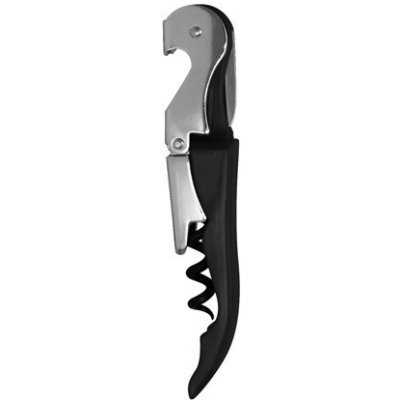 Dvoufázová vývrtka na víno černá – Sleviste.cz