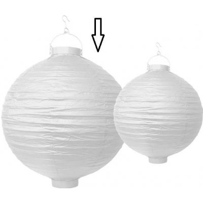 Lampion zahradní 20cm se žárovkou – Sleviste.cz