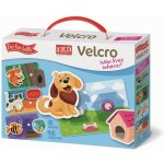 PEXI Velcro skládačky Kdo kde bydlí? Who where lives? – Zboží Živě