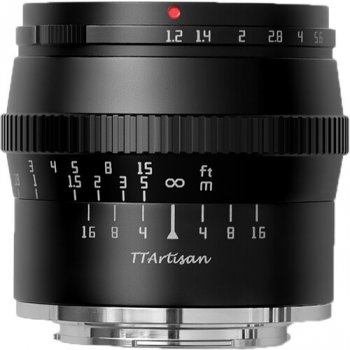 TTArtisan 50mm f/1.2 Canon EF-M