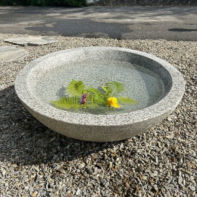 Kameny.cz Kamenná mísa - velká, přírodní kámen - žula Vybere si barevnost: Šedá žula – Zboží Dáma