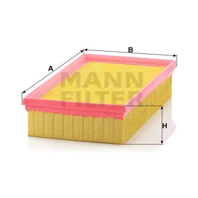 MANN FILTER Vzduchový filtr C 29 121 – Hledejceny.cz