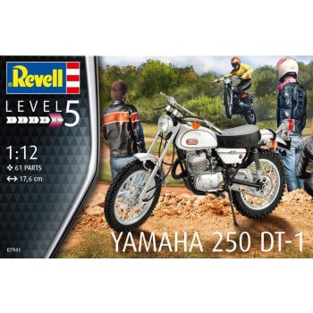 Revell Plastic ModelKit motorka 07941 Yamaha 250 DT 1 1:12