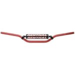 RENTHAL řídítka 7/8 CALA 22mm MX HANDLEBAR RED CR HIGH/RICKY JOHNSON PADDED, barva červená s hrazdou HONDA CR 125 RH - J - K - L rok 87-94 – Sleviste.cz