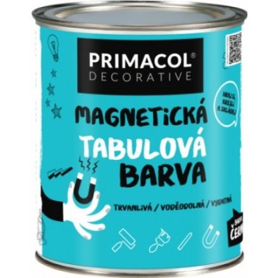 Primacol Decorative magnetická barva na tabule, černá, 750 ml – Hledejceny.cz