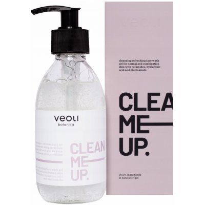 Veoli Botanica Clean ME UP čisticí gel na obličej 190 ml – Zboží Mobilmania