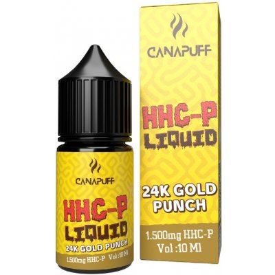 Cannapuff HHC-P 24K Gold Punch 10 ml 1 500 mg – Zboží Mobilmania