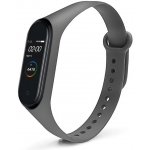 Xiaomi jednobarevný náhradní náramek pro Mi Band 3/4 Tmavě šedá MBSCZ-34JBSED – Hledejceny.cz