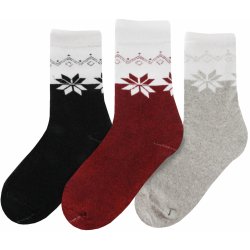 Darré dámské ponožky termo Sněhová vločka