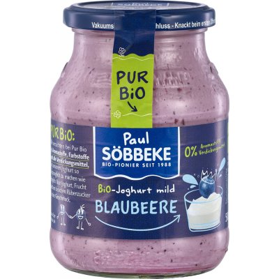 Sobbeke Borůvkový jogurt 500 g – Zboží Dáma