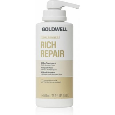 Goldwell Dualsenses Rich Repair 60Sec Treatment hloubkově vyživující kúra 500 ml – Hledejceny.cz