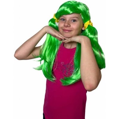 Paruka Lollipopz zelená – Sleviste.cz