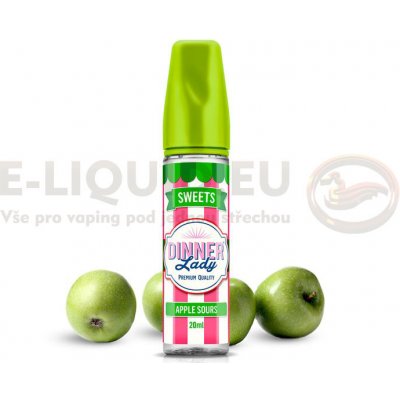 Dinner Lady Tuck Shop Shake & Vape Apple Sours 20 ml