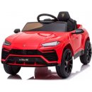 Beneo elektrické autíčko Lamborghini Urus 12V 24 GHz dálkové ovládání USB / SD Vstup odpružení otvíravé dveře měkké Eva kola 2 X motor original licence černá