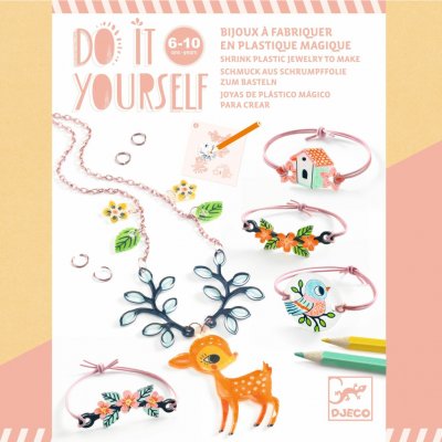 Djeco Kreativní sada DIY Výroba šperků Zvířátka – Hledejceny.cz