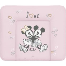 CEBA Podložka měkká na komodu Disney Minnie & Mickey Pink 85 x 72