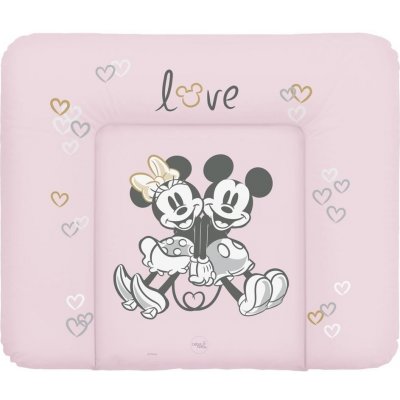 Ceba Baby Podložka měkká na komodu Disney Minnie & Mickey Pink 85 x 72 – Hledejceny.cz
