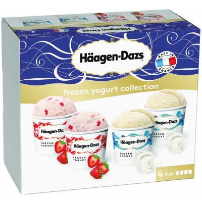 Häagen-Dazs Frozen Yogurt multipack 4 x 100ml od 211 Kč - Heureka.cz