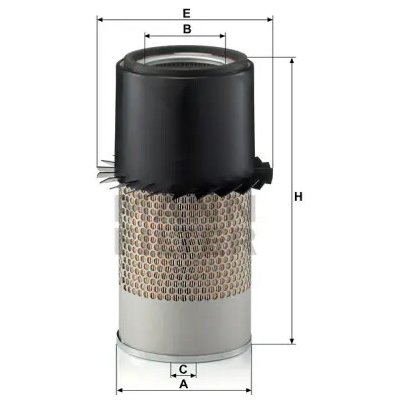 MANN FILTER Vzduchový filtr C 18 328 – Hledejceny.cz