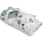 Sensillo Mušelínová zavinovačka s kapuci do sedačky Ježek mátová – Zboží Dáma