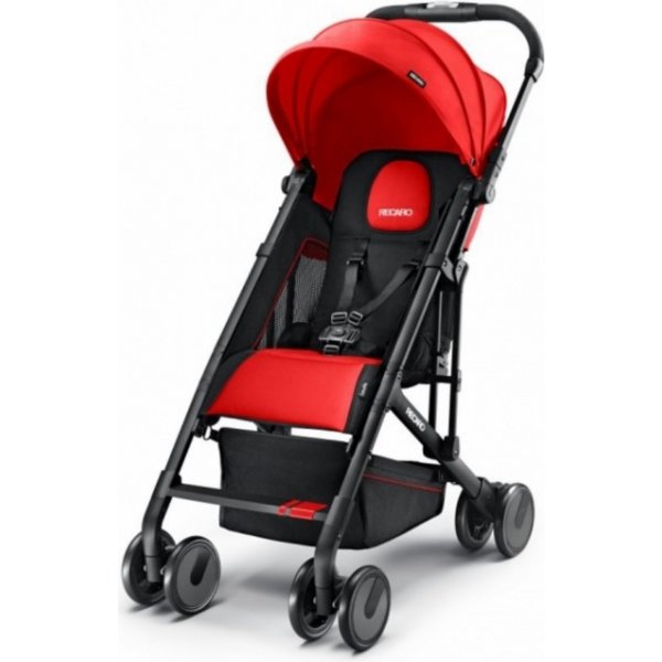 Kočárek Recaro Easylife Black 2017 + taška Ruby