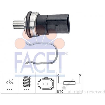 FACET Snímač, teplota paliva 7.3376 – Zboží Mobilmania