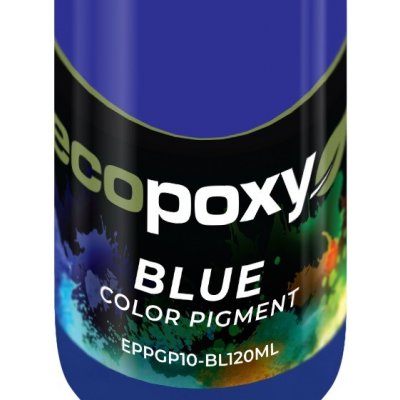 EcoPoxy Barevné pigmenty do pryskyřice modrá 120 ml – Zbozi.Blesk.cz