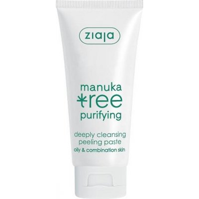 Ziaja Manuka Tree Purifying hloubkově čistící peelingová maska 75 ml – Zboží Mobilmania