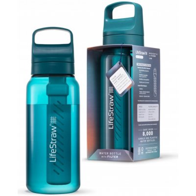 LifeStraw Go 2.0 tyrkysová 1 l – Zboží Mobilmania