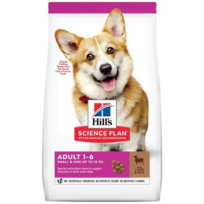 Hill’s Science Plan Adult Small & Mini s jehněčím a rýží 300 g