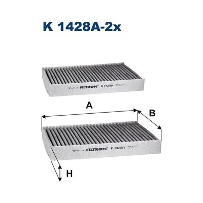 FILTRON Filtr, vzduch v interiéru K1428A2X – Hledejceny.cz